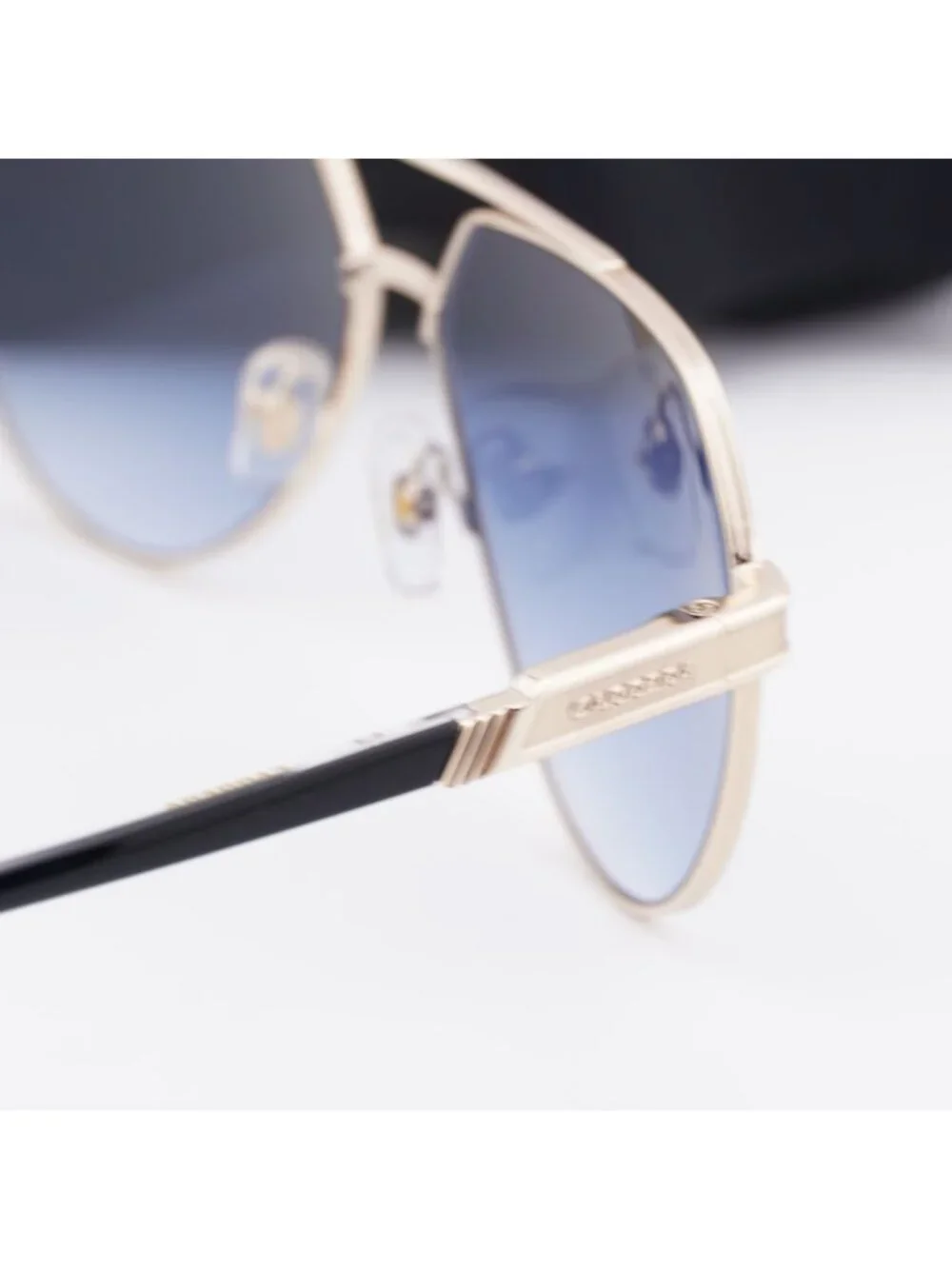CARRERA 1067/S 0J5G 08 Aviator Sunglasses - Gold / Blue